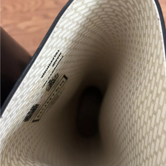 Hunter Original Tall Adjustable Rain Boots Black W 8 M7 EU39 Good Conditi - Picture 8 of 8